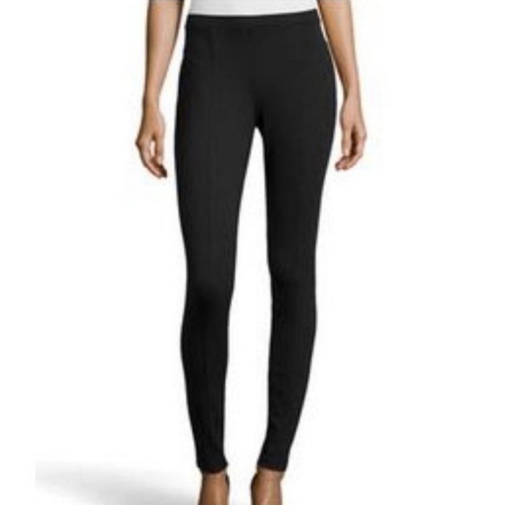 Catherine Malandrino Runway Style Leggings Black L